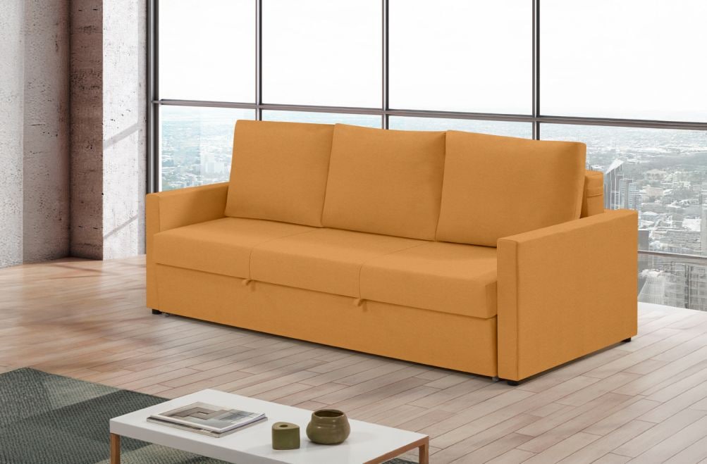 Sofá cama de tela Canal de HOME - principal