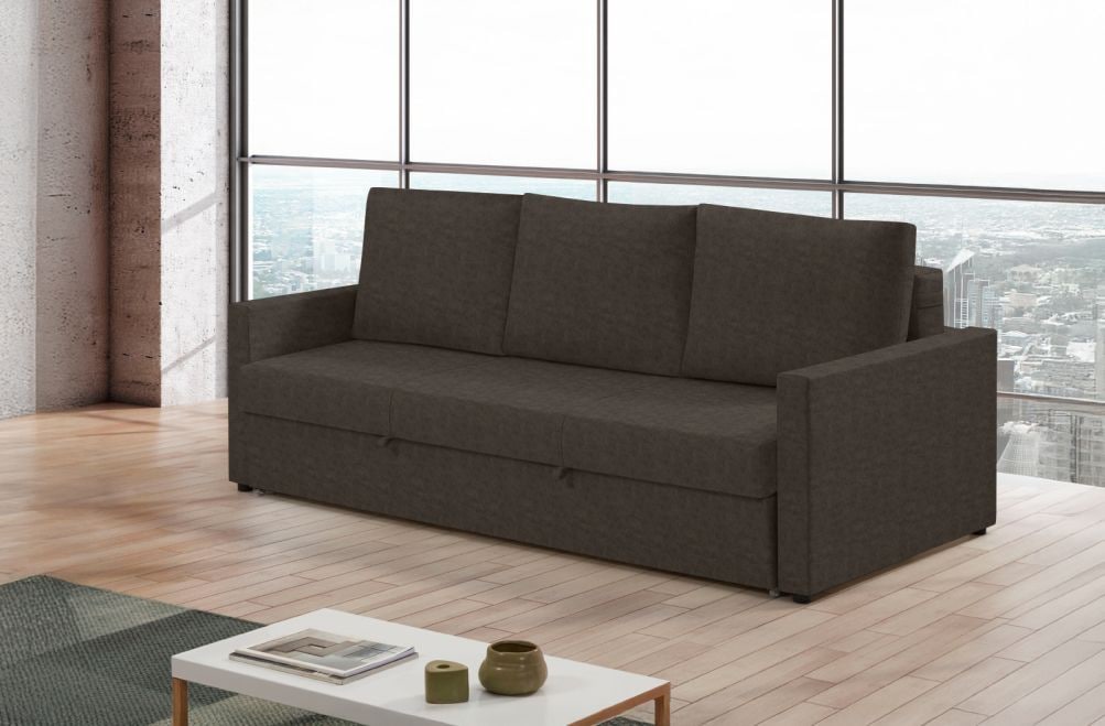Sofá cama de tela Canal de HOME - principal