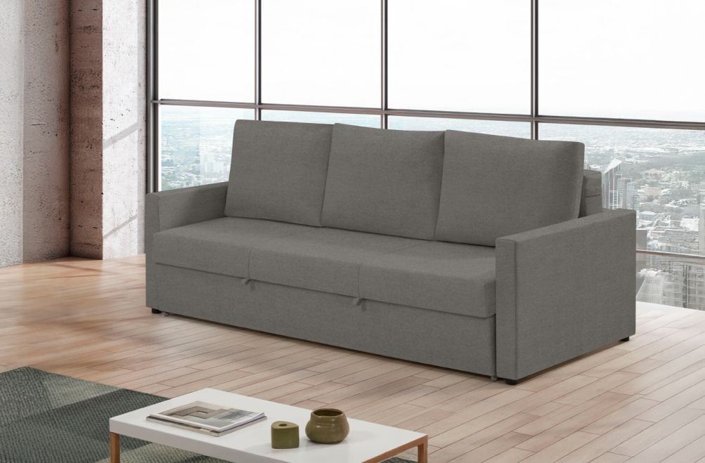 Sofá cama de tela Canal de HOME - principal