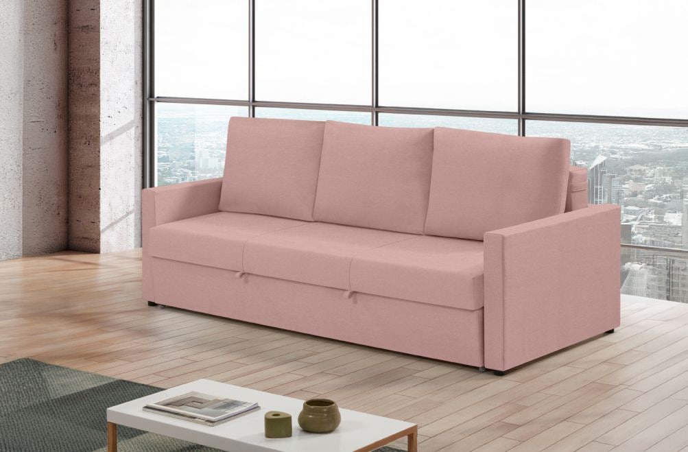 Sofá cama de tela Canal de HOME - principal