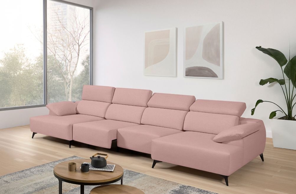 Sofá de tela Loren de StyleKomfort - principal