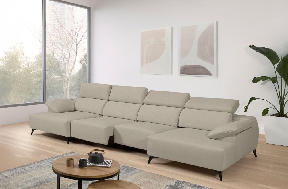 Sofá de tela Loren de StyleKomfort - principal