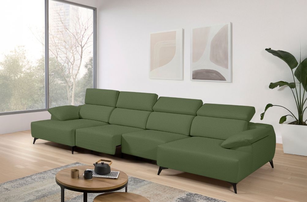 Sofá de tela Loren de StyleKomfort - principal