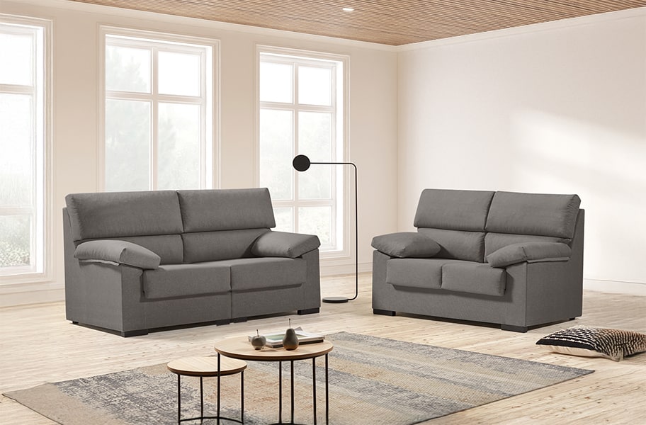 Sofá de tela Nire de HOME - principal