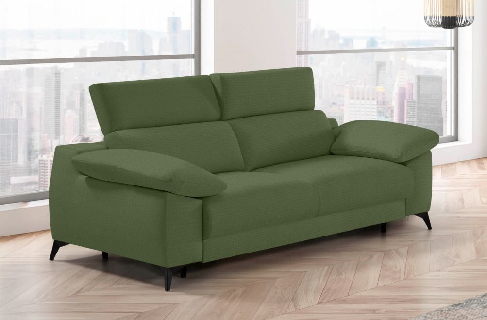 Sofá cama de apertura italiana de tela Zaira de StyleKomfort - principal