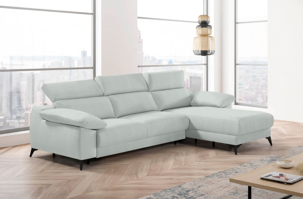 Sofá cama de apertura italiana de tela Zaira de StyleKomfort - principal