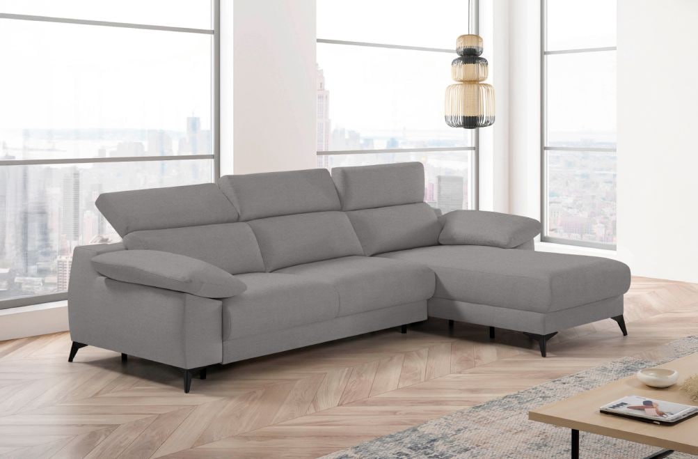 Sofá cama de apertura italiana de tela Zaira de StyleKomfort - principal