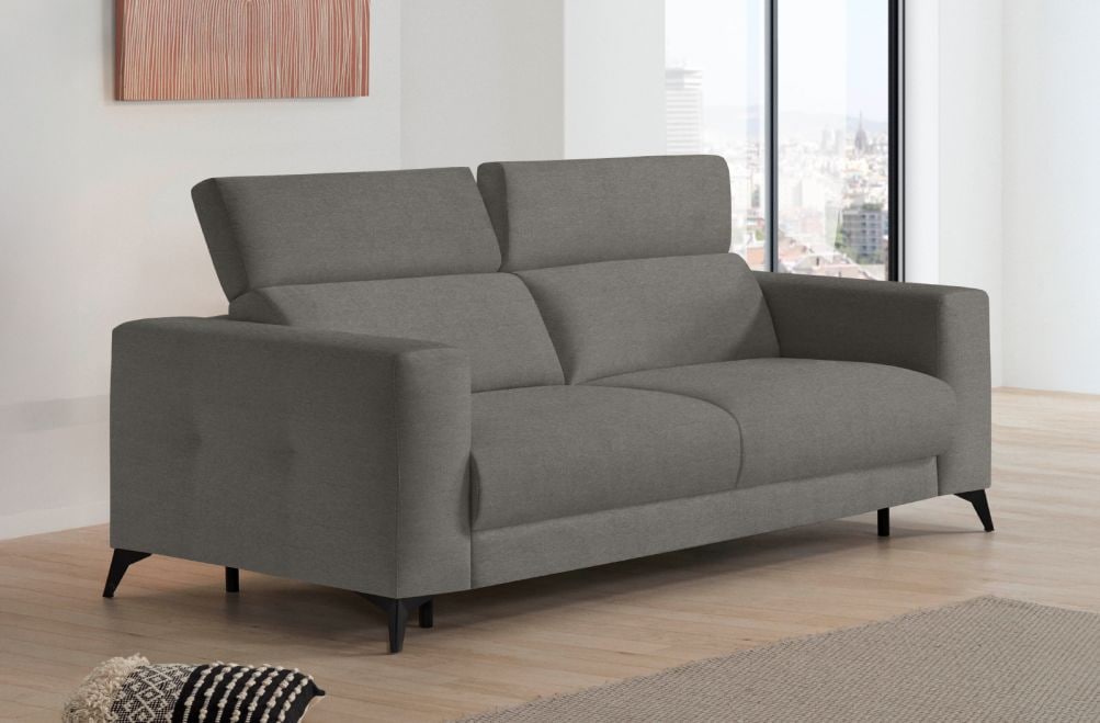 Sofá cama de apertura italiana de tela Zulema de StyleKomfort - principal