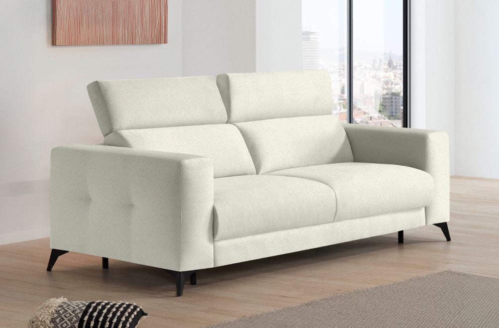 Sofá cama de apertura italiana de tela Zulema de StyleKomfort - principal