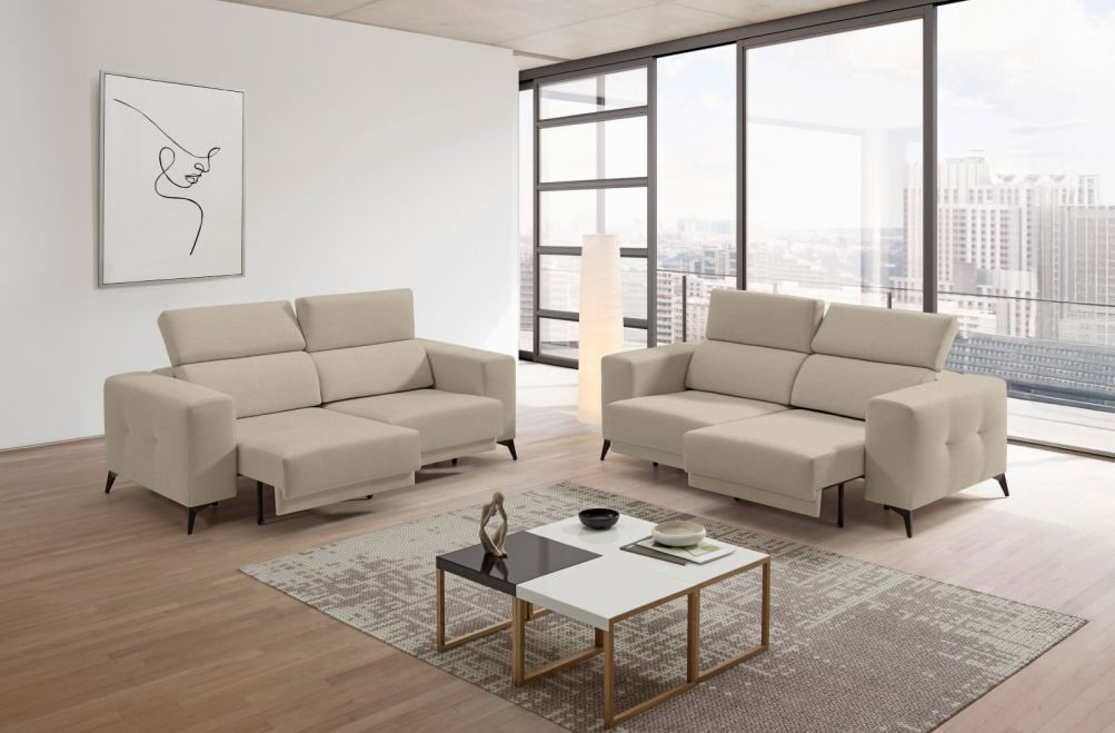 Sofá de tela Agnes de StyleKomfort - principal