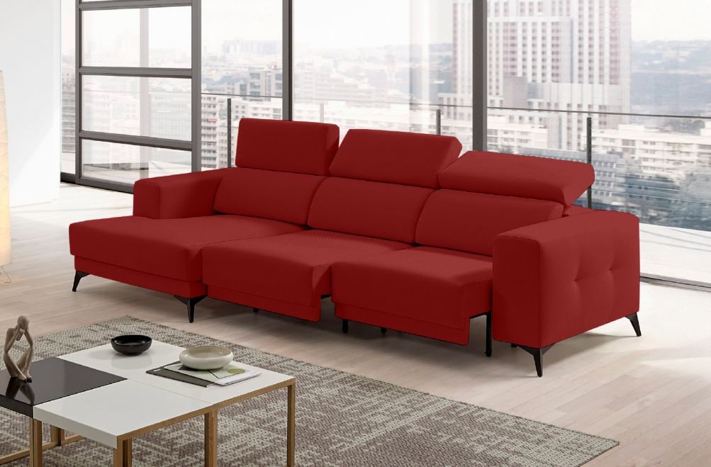 Sofá de tela Agnes de StyleKomfort - principal