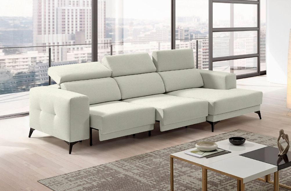 Sofá de tela Agnes de StyleKomfort - principal