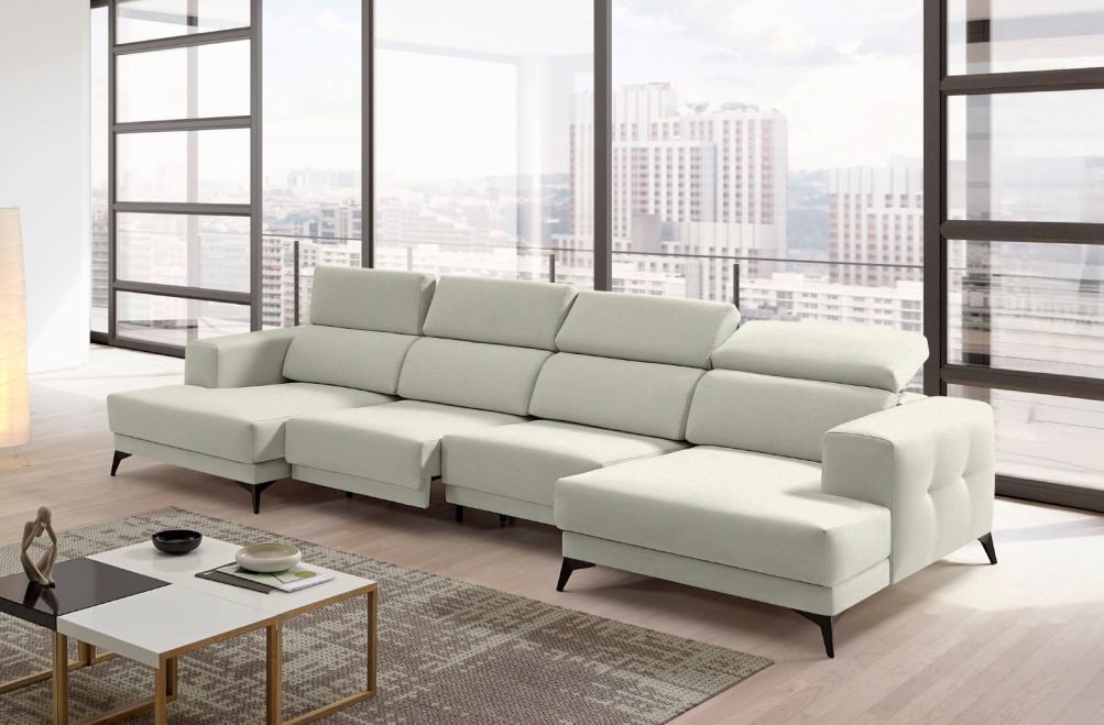 Sofá de tela Agnes de StyleKomfort - principal