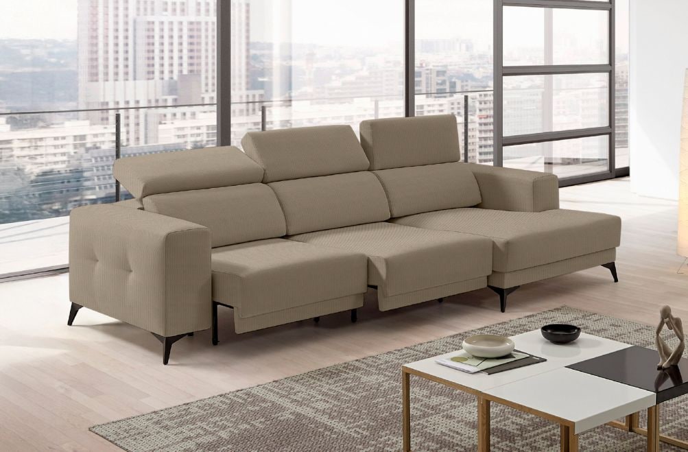 Sofá de tela Agnes de StyleKomfort - principal