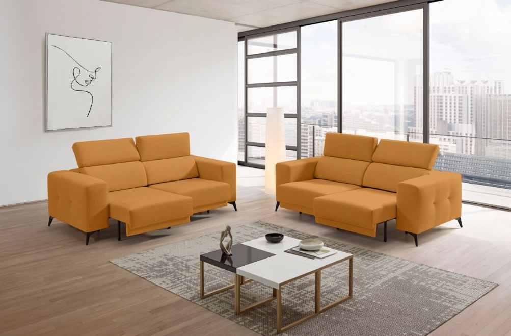 Sofá de tela Agnes de StyleKomfort - principal