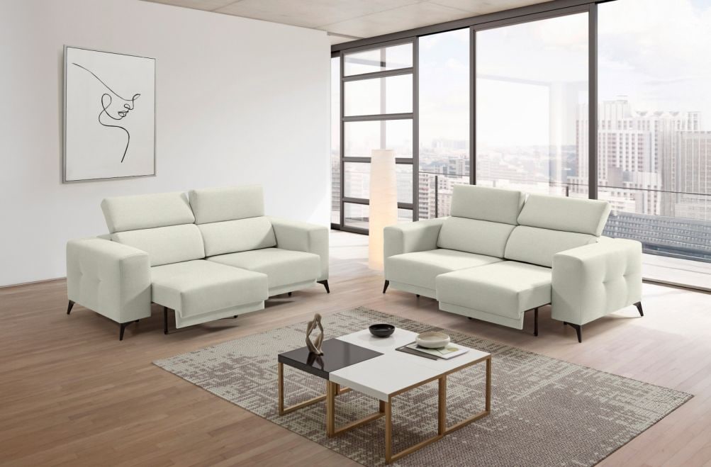 Sofá de tela Agnes de StyleKomfort - principal