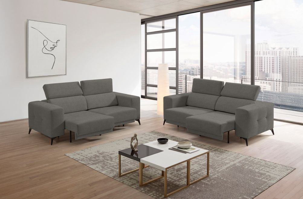 Sofá de tela Agnes de StyleKomfort - principal