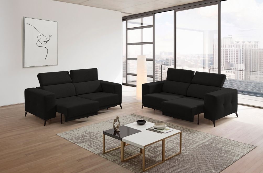 Sofá de tela Agnes de StyleKomfort - principal