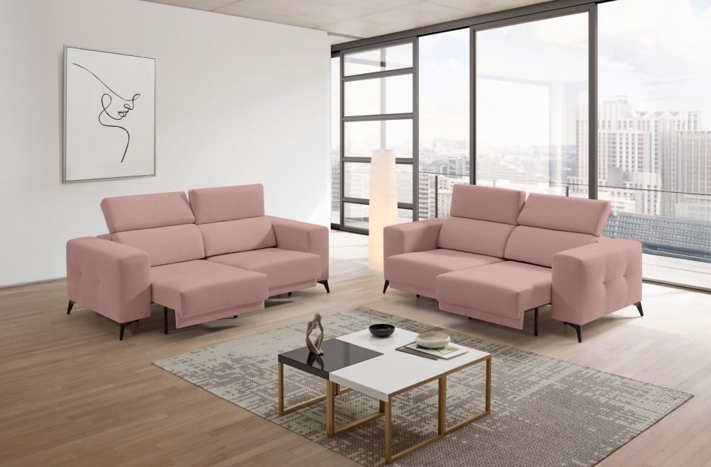 Sofá de tela Agnes de StyleKomfort - principal