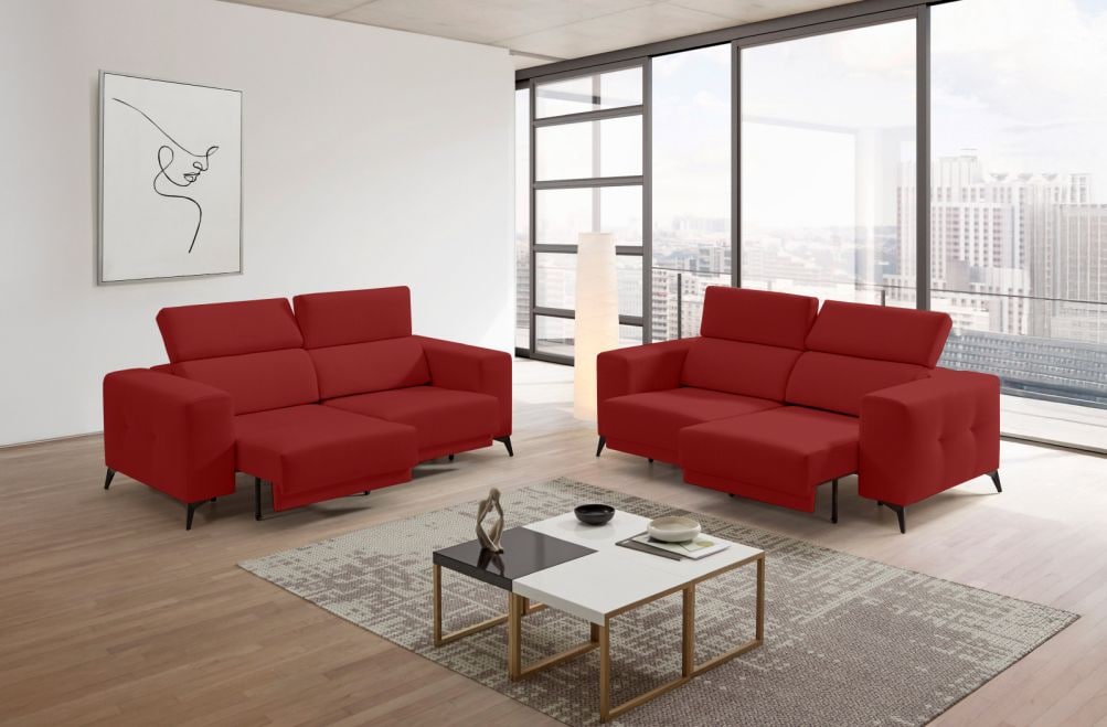 Sofá de tela Agnes de StyleKomfort - principal