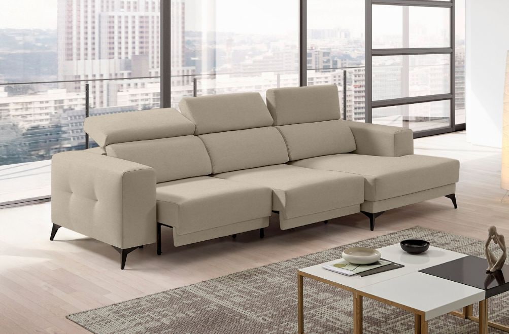 Sofá de tela Agnes de StyleKomfort - principal