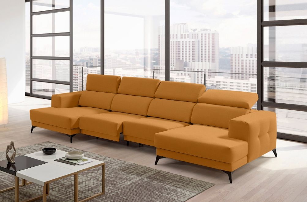 Sofá de tela Agnes de StyleKomfort - principal