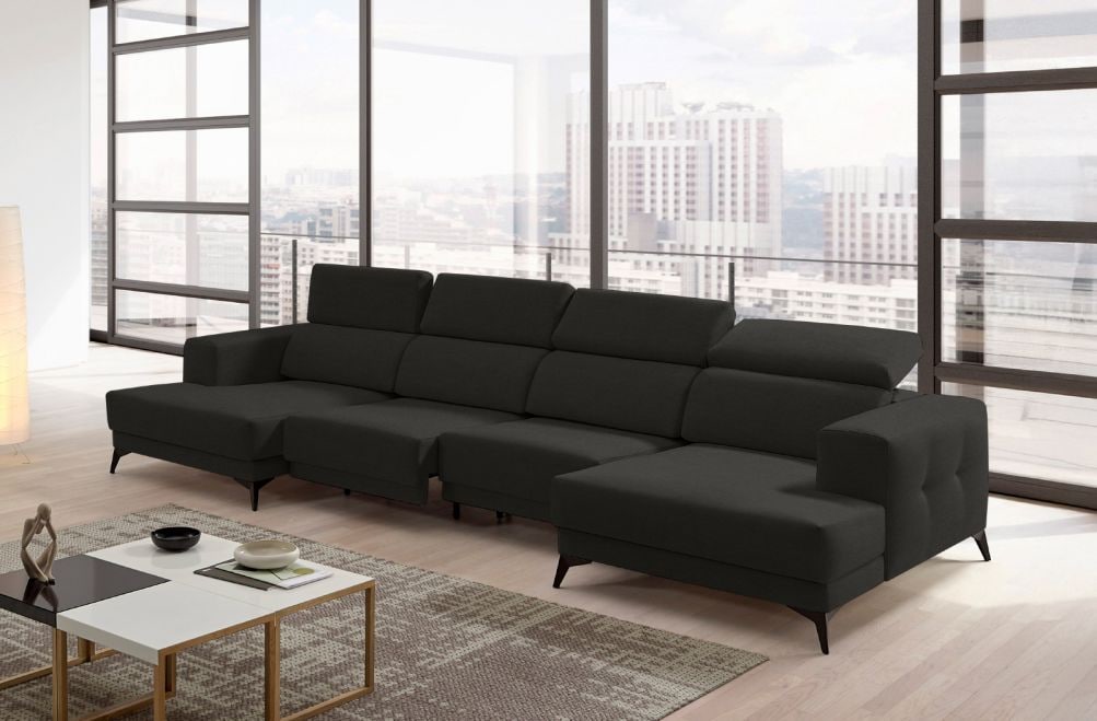 Sofá de tela Agnes de StyleKomfort - principal