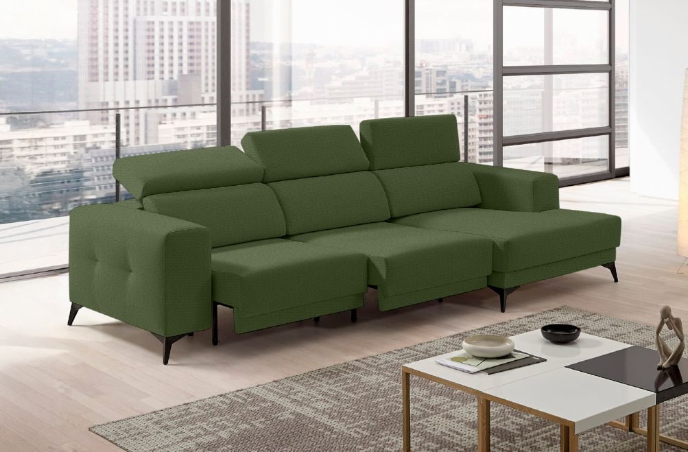 Sofá de tela Agnes de StyleKomfort - principal