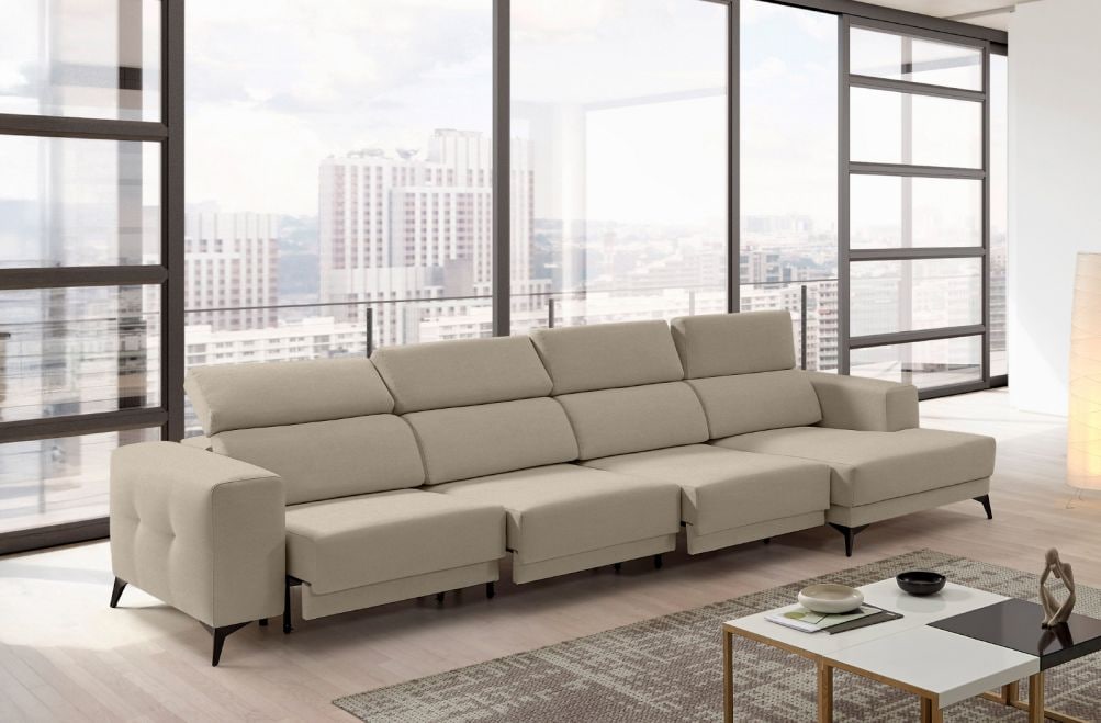 Sofá de tela Agnes Plus de StyleKomfort - principal