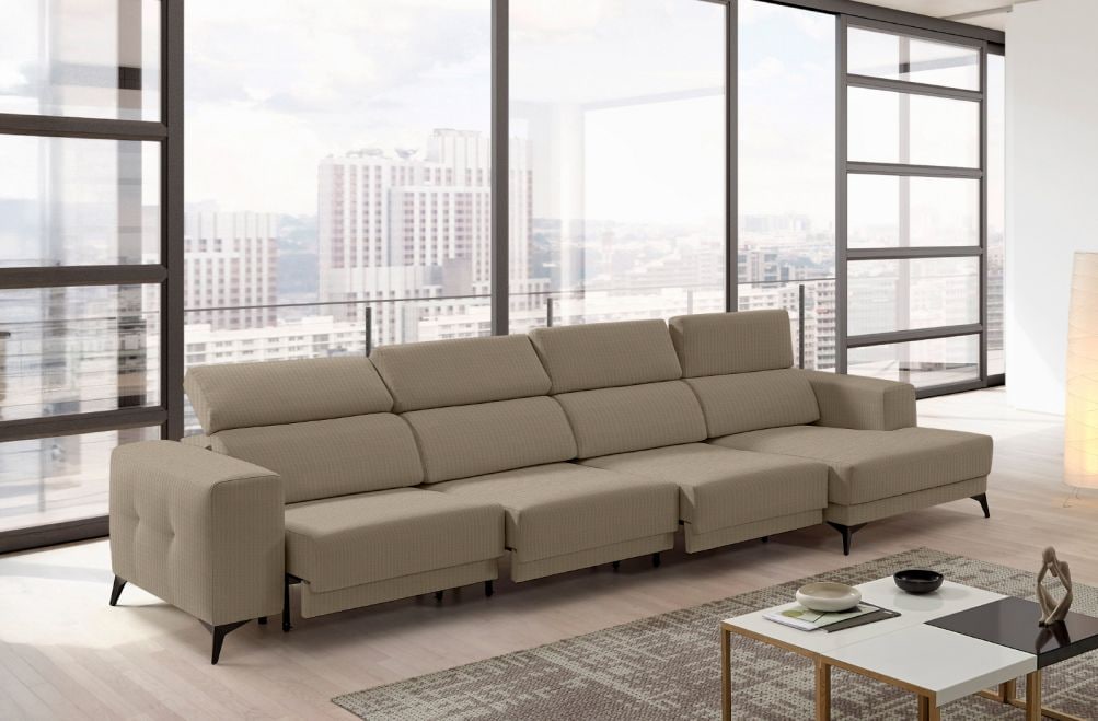 Sofá de tela Agnes Plus de StyleKomfort - principal