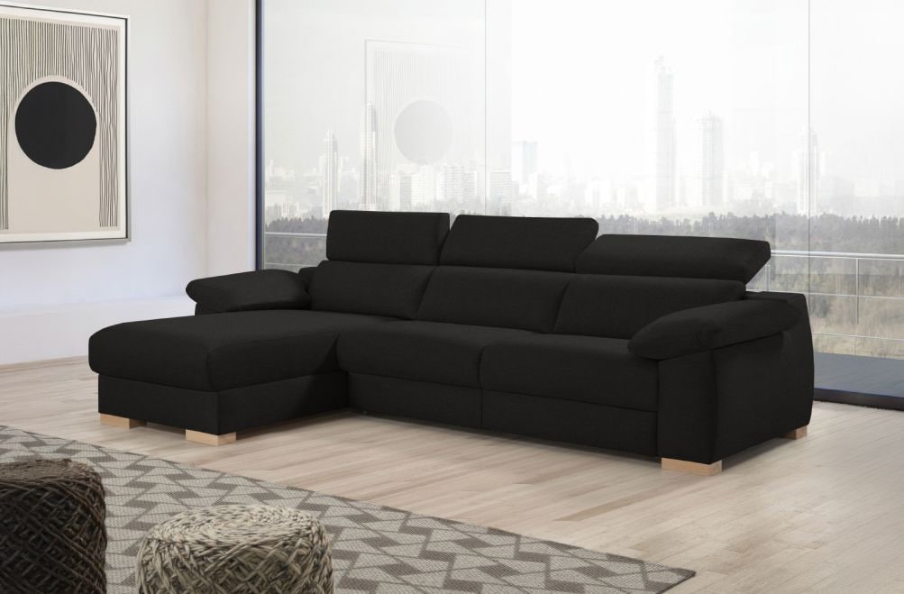 Sofá cama de apertura italiana de tela Triana de StyleKomfort - principal