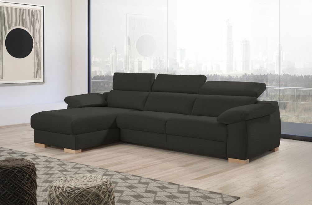 Sofá cama de apertura italiana de tela Triana de StyleKomfort - principal