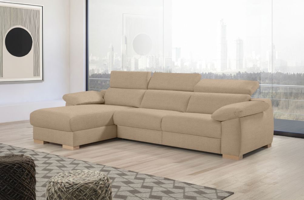 Sofá cama de apertura italiana de tela Triana de StyleKomfort - principal