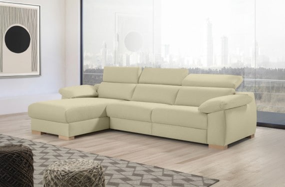 Sofá cama de apertura italiana de tela Triana de StyleKomfort - principal