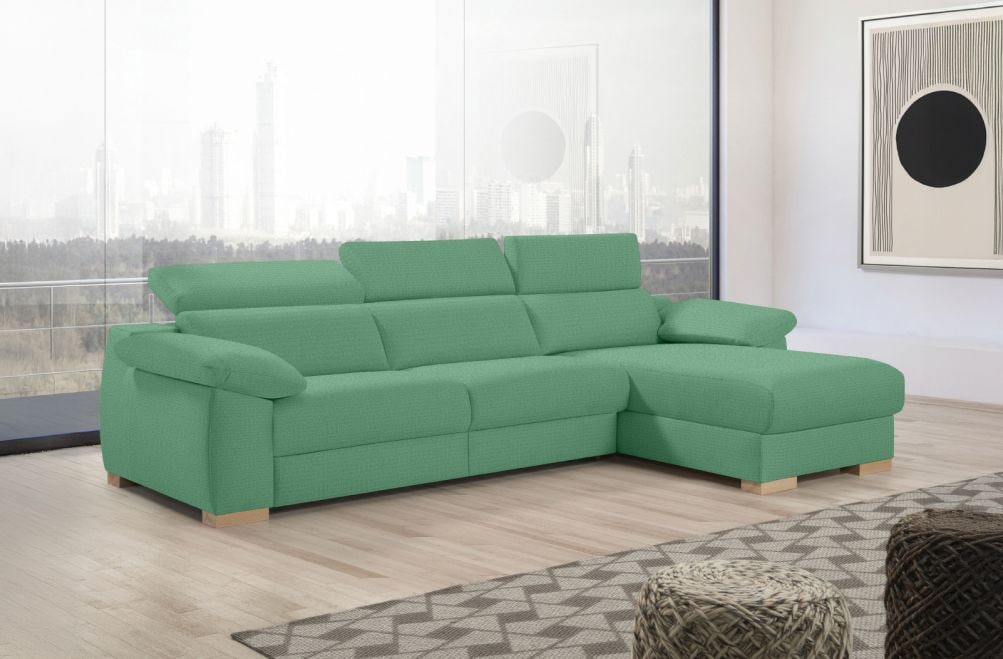 Sofá cama de apertura italiana de tela Triana de StyleKomfort - principal