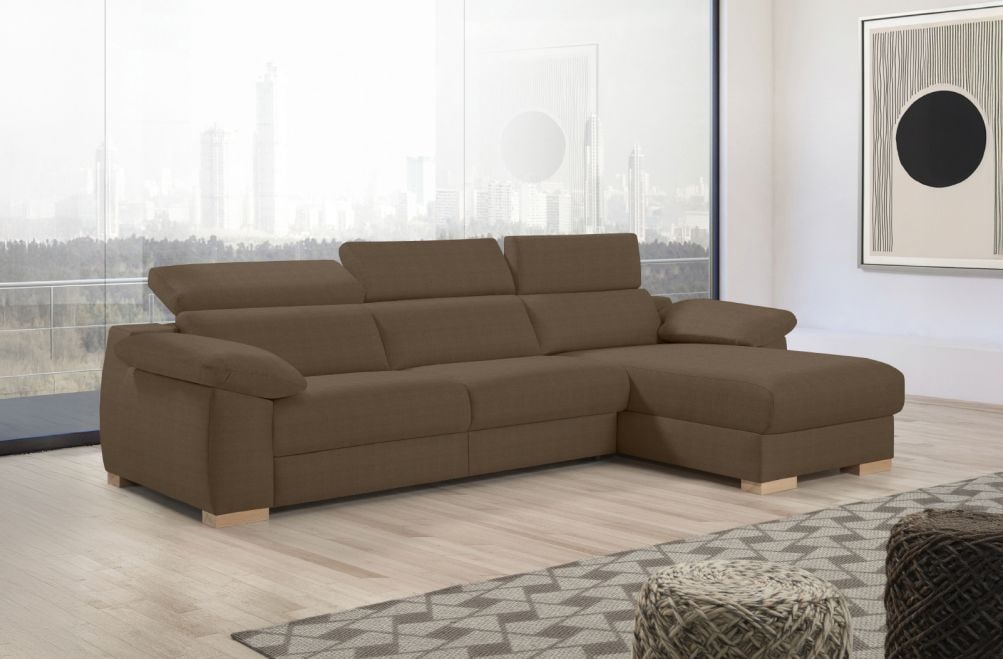 Sofá cama de apertura italiana de tela Triana de StyleKomfort - principal