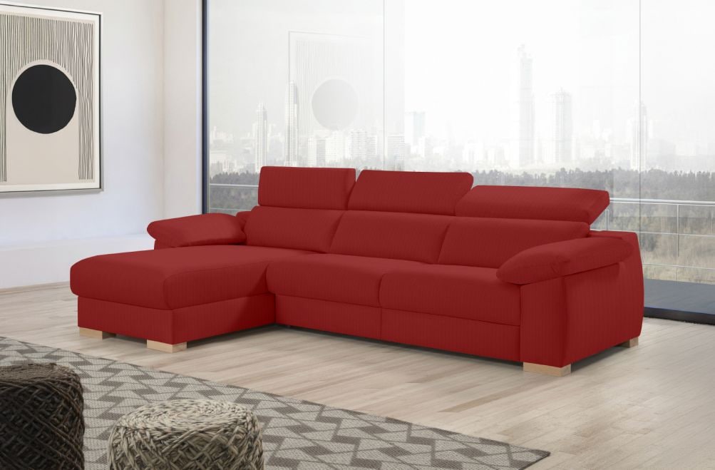 Sofá cama de apertura italiana de tela Triana de StyleKomfort - principal