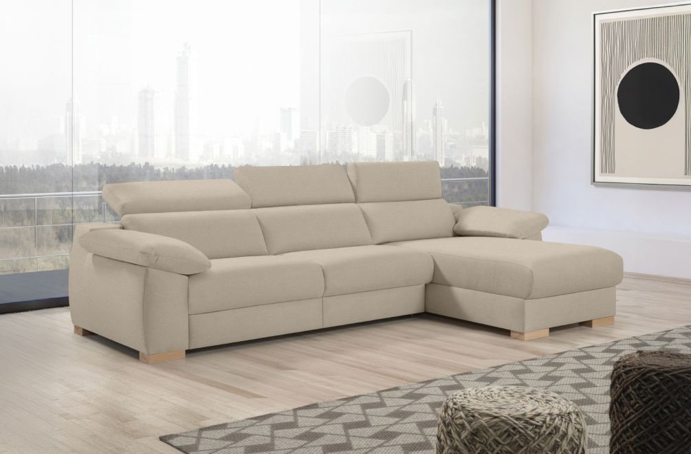 Sofá cama de apertura italiana de tela Triana de StyleKomfort - principal