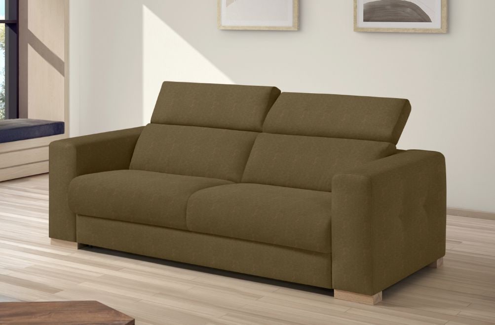 Sofá cama de apertura italiana de tela Tadeo de StyleKomfort - principal