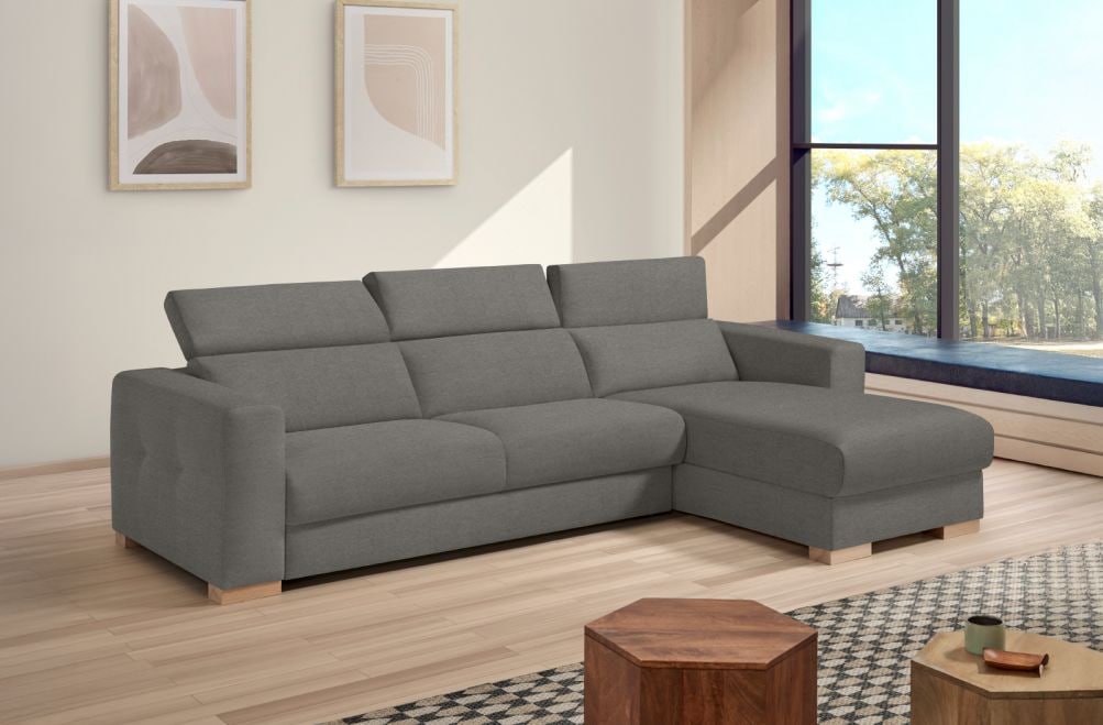 Sofá cama de apertura italiana de tela Tadeo de StyleKomfort - principal