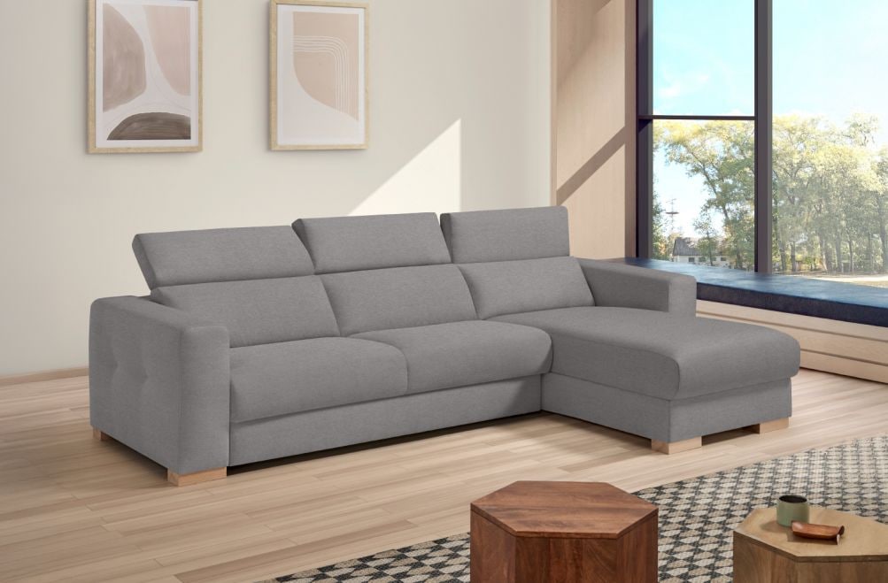 Sofá cama de apertura italiana de tela Tadeo de StyleKomfort - principal