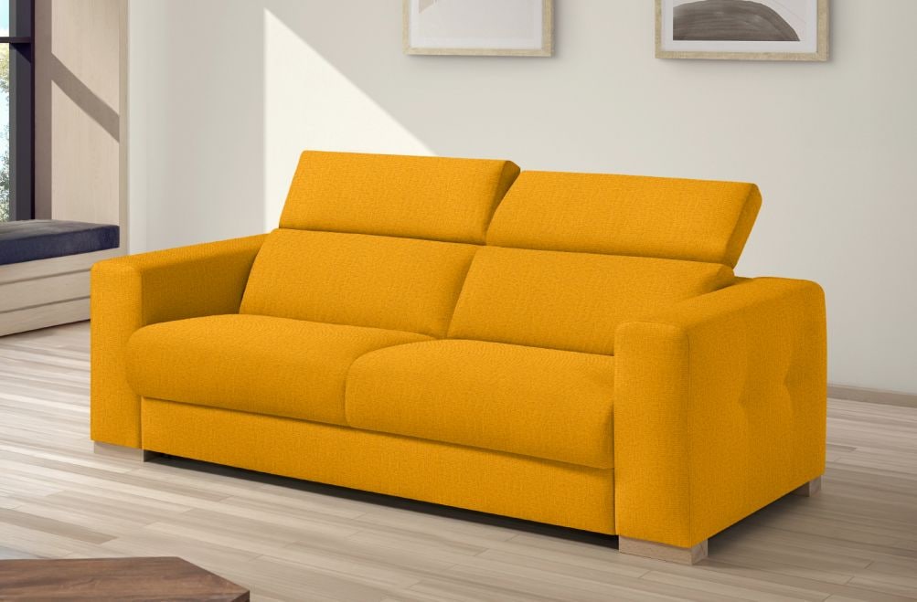 Sofá cama de apertura italiana de tela Tadeo de StyleKomfort - principal