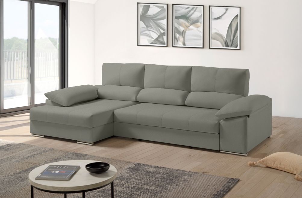 Sofá cama de tela Denis de HOME - principal