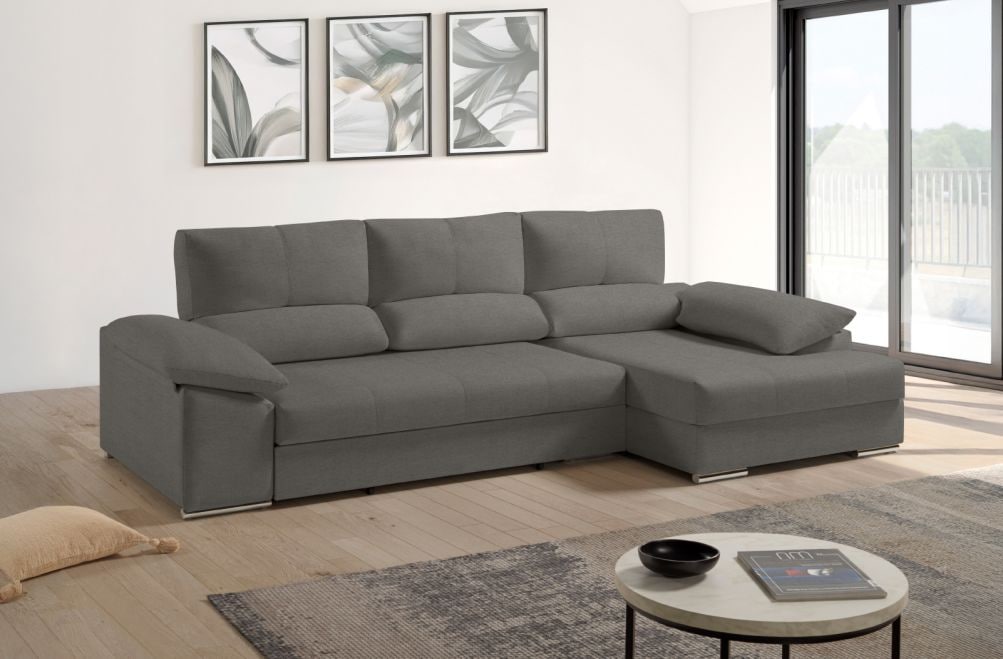 Sofá cama de tela Denis de HOME - principal