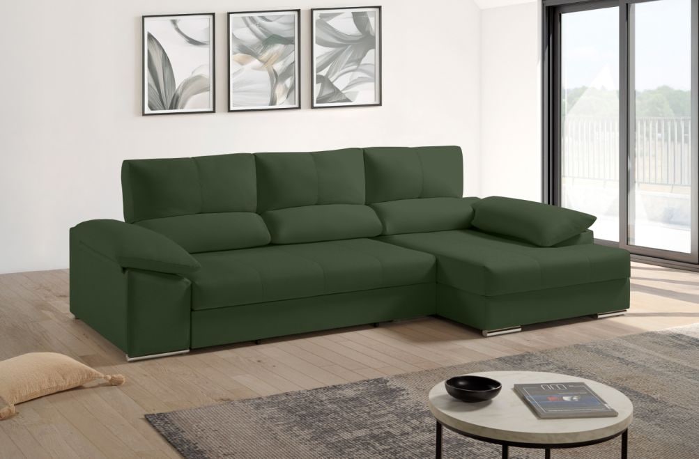 Sofá cama de tela Denis de HOME - principal