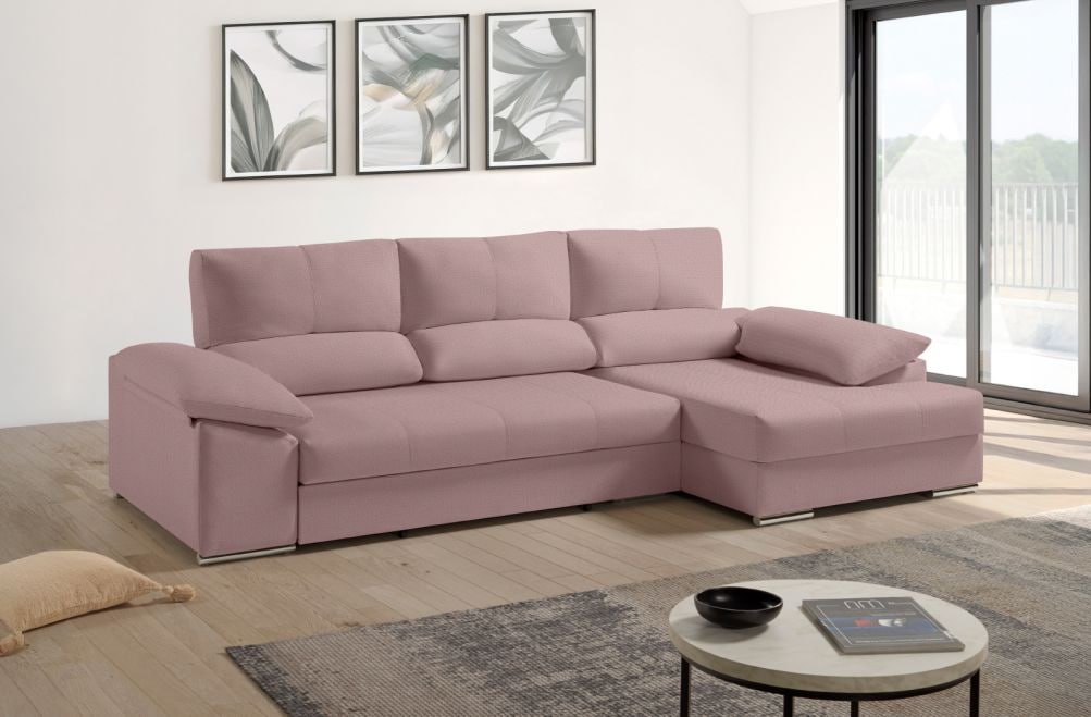 Sofá cama de tela Denis de HOME - principal