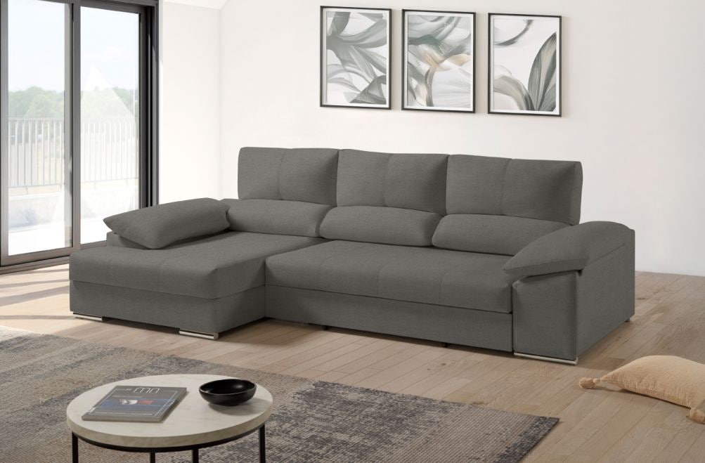 Sofá cama de tela Denis de HOME - principal