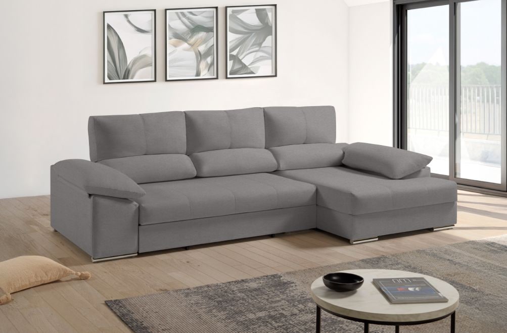 Sofá cama de tela Denis de HOME - principal