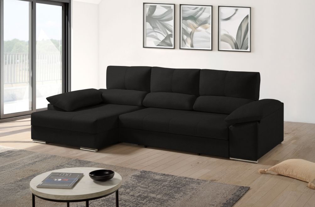 Sofá cama de tela Denis de HOME - principal