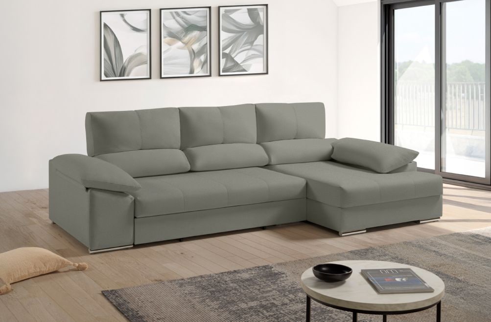 Sofá cama de tela Denis de HOME - principal